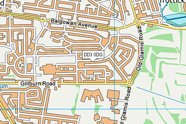 DD3 0DG map - OS VectorMap District (Ordnance Survey) DD3 0DG map - OS VectorMap District (Ordnance Survey)