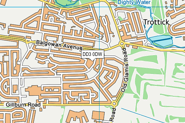 DD3 0DW map - OS VectorMap District (Ordnance Survey) DD3 0DW map - OS VectorMap District (Ordnance Survey)