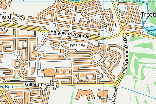DD3 0EA map - OS VectorMap District (Ordnance Survey) DD3 0EA map - OS VectorMap District (Ordnance Survey)