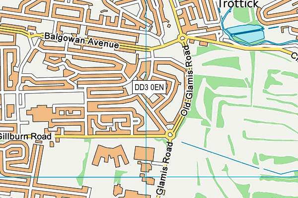 DD3 0EN map - OS VectorMap District (Ordnance Survey) DD3 0EN map - OS VectorMap District (Ordnance Survey)