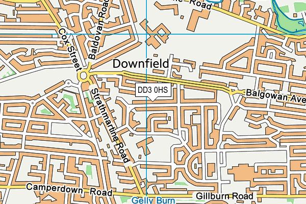 DD3 0HS map - OS VectorMap District (Ordnance Survey) DD3 0HS map - OS VectorMap District (Ordnance Survey)