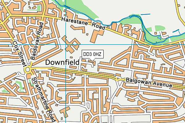 DD3 0HZ map - OS VectorMap District (Ordnance Survey) DD3 0HZ map - OS VectorMap District (Ordnance Survey)