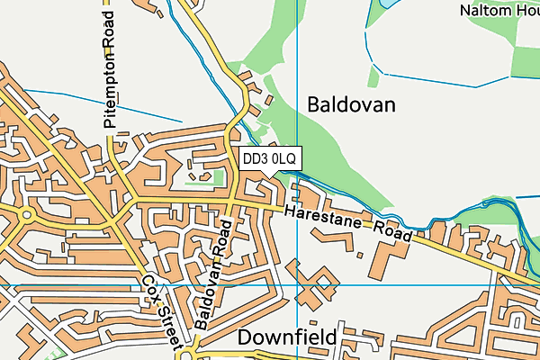 DD3 0LQ map - OS VectorMap District (Ordnance Survey) DD3 0LQ map - OS VectorMap District (Ordnance Survey)