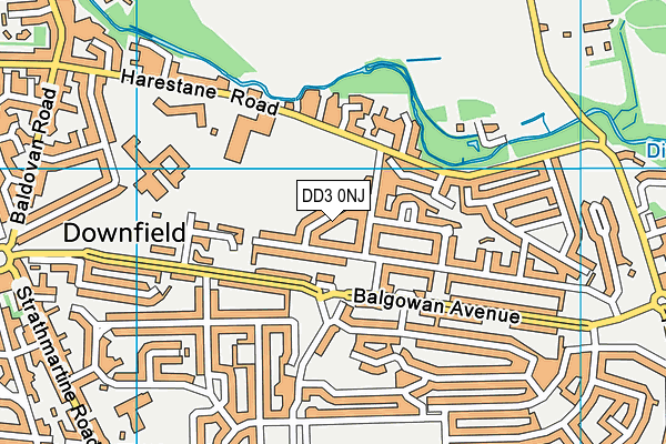 DD3 0NJ map - OS VectorMap District (Ordnance Survey) DD3 0NJ map - OS VectorMap District (Ordnance Survey)
