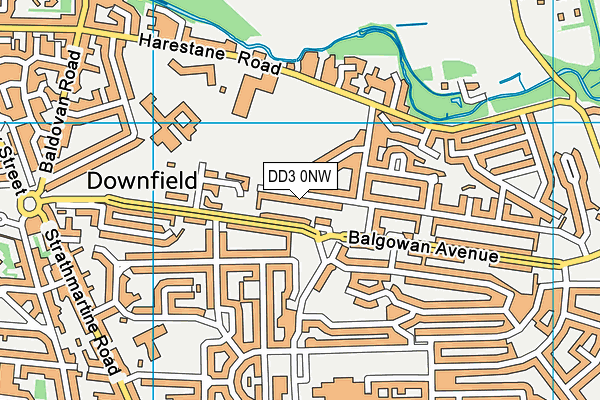DD3 0NW map - OS VectorMap District (Ordnance Survey) DD3 0NW map - OS VectorMap District (Ordnance Survey)