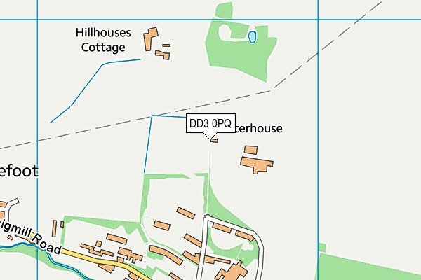 DD3 0PQ map - OS VectorMap District (Ordnance Survey) DD3 0PQ map - OS VectorMap District (Ordnance Survey)