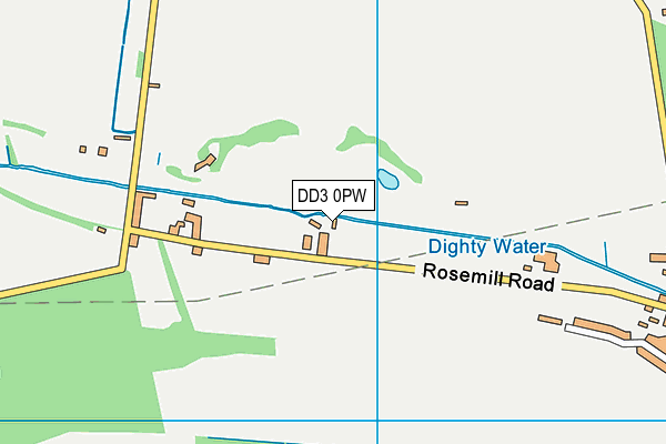 DD3 0PW map - OS VectorMap District (Ordnance Survey) DD3 0PW map - OS VectorMap District (Ordnance Survey)
