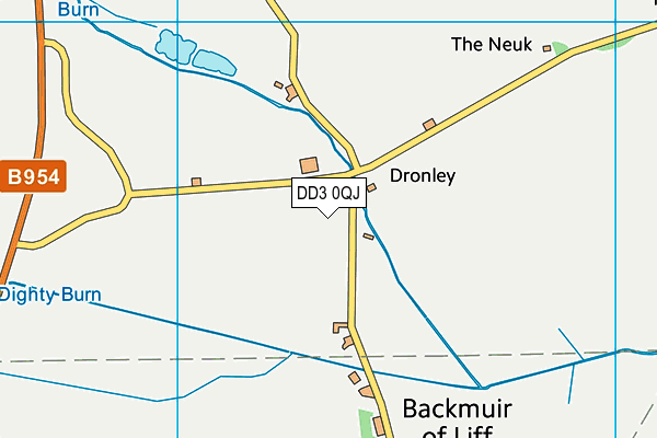 DD3 0QJ map - OS VectorMap District (Ordnance Survey) DD3 0QJ map - OS VectorMap District (Ordnance Survey)
