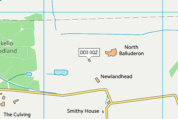 DD3 0QZ map - OS VectorMap District (Ordnance Survey) DD3 0QZ map - OS VectorMap District (Ordnance Survey)