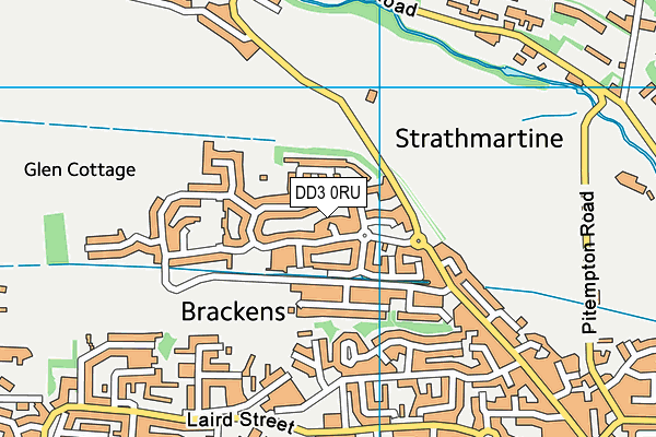 DD3 0RU map - OS VectorMap District (Ordnance Survey) DD3 0RU map - OS VectorMap District (Ordnance Survey)