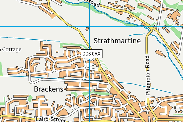 DD3 0RX map - OS VectorMap District (Ordnance Survey) DD3 0RX map - OS VectorMap District (Ordnance Survey)