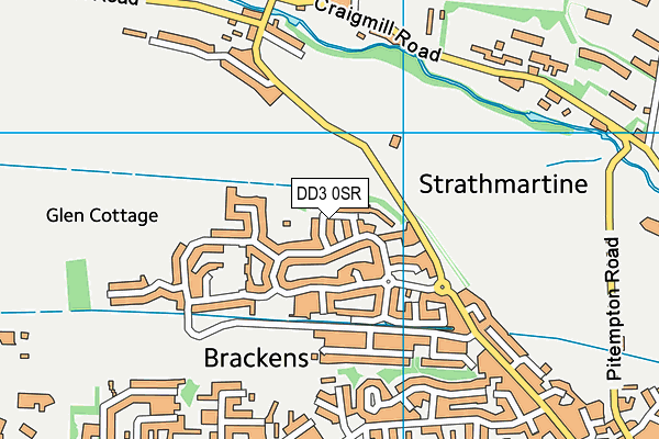 DD3 0SR map - OS VectorMap District (Ordnance Survey) DD3 0SR map - OS VectorMap District (Ordnance Survey)