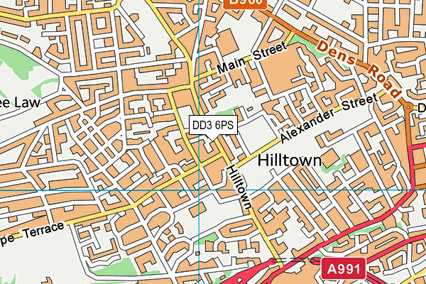 DD3 6PS map - OS VectorMap District (Ordnance Survey) DD3 6PS map - OS VectorMap District (Ordnance Survey)