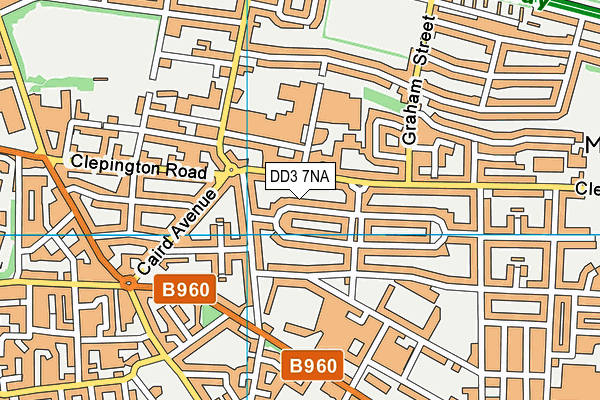 DD3 7NA map - OS VectorMap District (Ordnance Survey) DD3 7NA map - OS VectorMap District (Ordnance Survey)