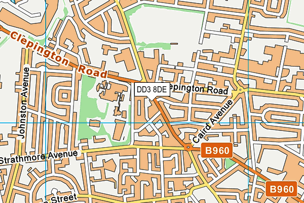DD3 8DE map - OS VectorMap District (Ordnance Survey) DD3 8DE map - OS VectorMap District (Ordnance Survey)