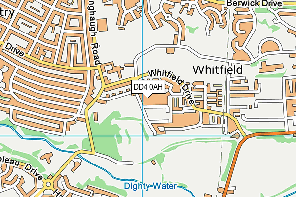 DD4 0AH map - OS VectorMap District (Ordnance Survey) DD4 0AH map - OS VectorMap District (Ordnance Survey)