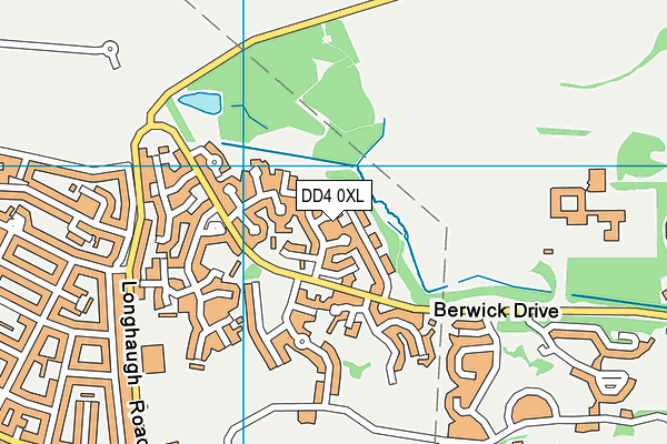 DD4 0XL map - OS VectorMap District (Ordnance Survey) DD4 0XL map - OS VectorMap District (Ordnance Survey)