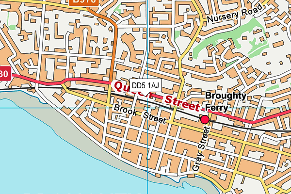 DD5 1AJ map - OS VectorMap District (Ordnance Survey) DD5 1AJ map - OS VectorMap District (Ordnance Survey)