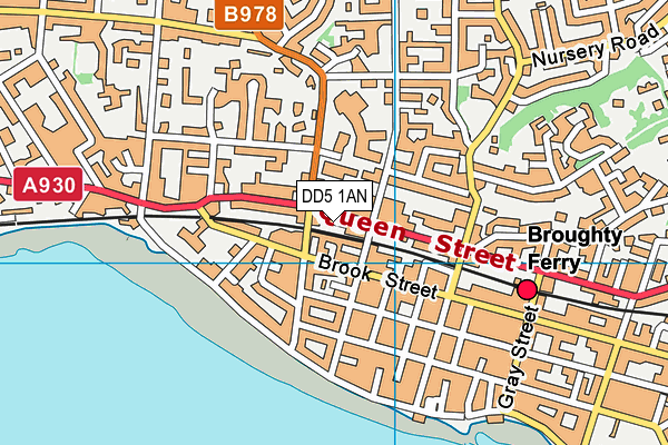 DD5 1AN map - OS VectorMap District (Ordnance Survey) DD5 1AN map - OS VectorMap District (Ordnance Survey)