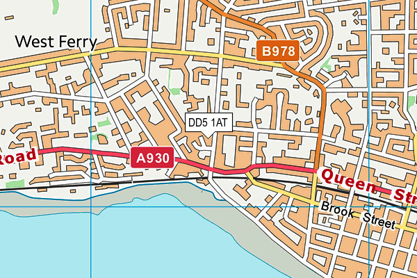 DD5 1AT map - OS VectorMap District (Ordnance Survey) DD5 1AT map - OS VectorMap District (Ordnance Survey)