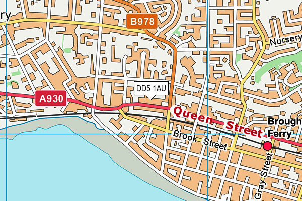 DD5 1AU map - OS VectorMap District (Ordnance Survey) DD5 1AU map - OS VectorMap District (Ordnance Survey)