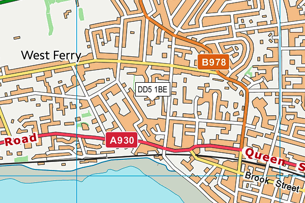DD5 1BE map - OS VectorMap District (Ordnance Survey) DD5 1BE map - OS VectorMap District (Ordnance Survey)