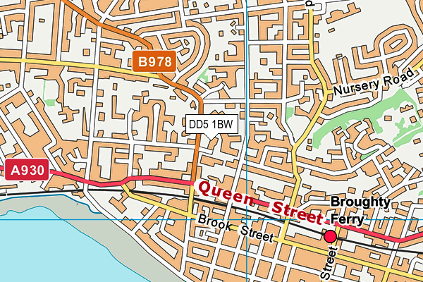 DD5 1BW map - OS VectorMap District (Ordnance Survey) DD5 1BW map - OS VectorMap District (Ordnance Survey)