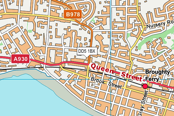 DD5 1BX map - OS VectorMap District (Ordnance Survey) DD5 1BX map - OS VectorMap District (Ordnance Survey)