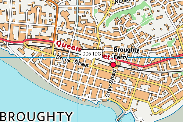 DD5 1DG map - OS VectorMap District (Ordnance Survey) DD5 1DG map - OS VectorMap District (Ordnance Survey)