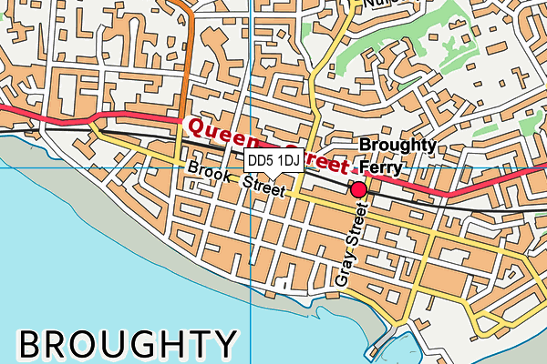 DD5 1DJ map - OS VectorMap District (Ordnance Survey) DD5 1DJ map - OS VectorMap District (Ordnance Survey)