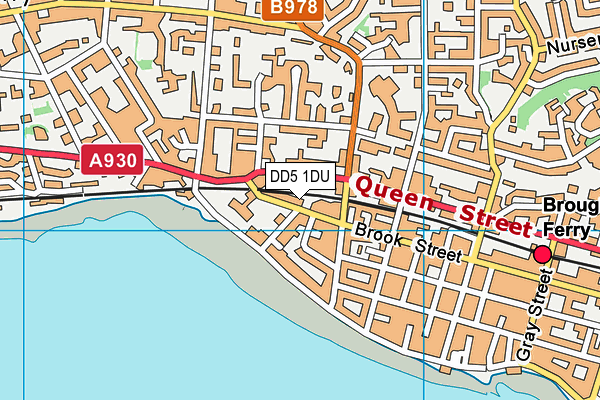 DD5 1DU map - OS VectorMap District (Ordnance Survey) DD5 1DU map - OS VectorMap District (Ordnance Survey)
