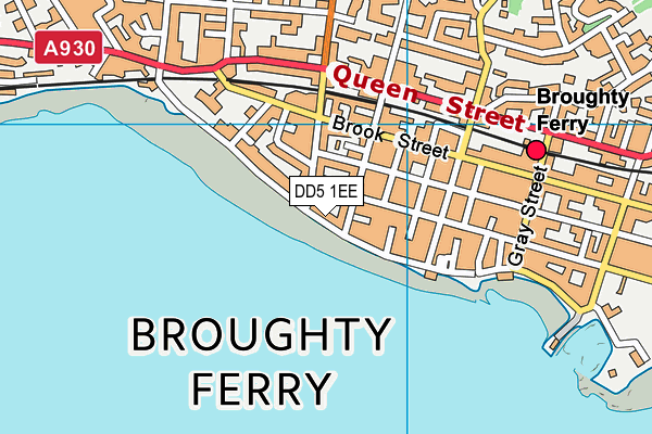 DD5 1EE map - OS VectorMap District (Ordnance Survey) DD5 1EE map - OS VectorMap District (Ordnance Survey)