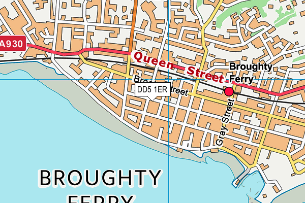 DD5 1ER map - OS VectorMap District (Ordnance Survey)