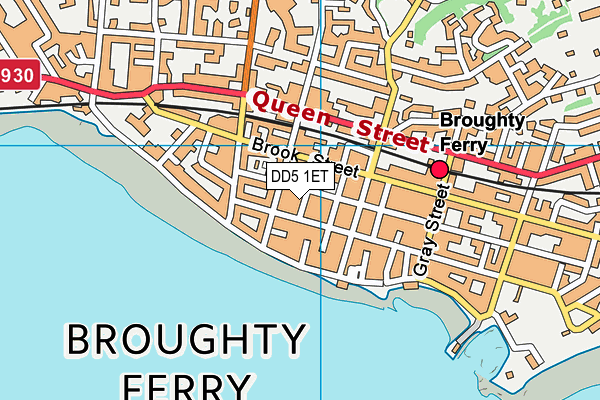 DD5 1ET map - OS VectorMap District (Ordnance Survey) DD5 1ET map - OS VectorMap District (Ordnance Survey)