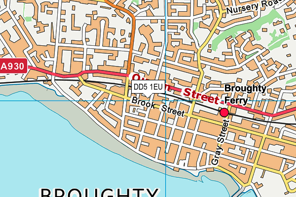 DD5 1EU map - OS VectorMap District (Ordnance Survey) DD5 1EU map - OS VectorMap District (Ordnance Survey)