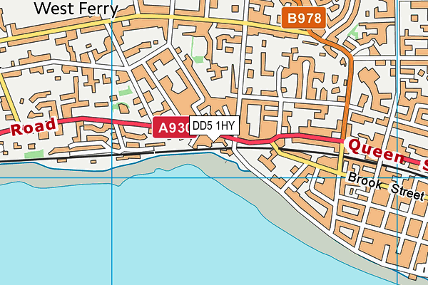 DD5 1HY map - OS VectorMap District (Ordnance Survey) DD5 1HY map - OS VectorMap District (Ordnance Survey)