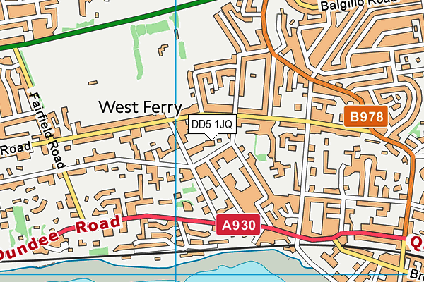 DD5 1JQ map - OS VectorMap District (Ordnance Survey) DD5 1JQ map - OS VectorMap District (Ordnance Survey)