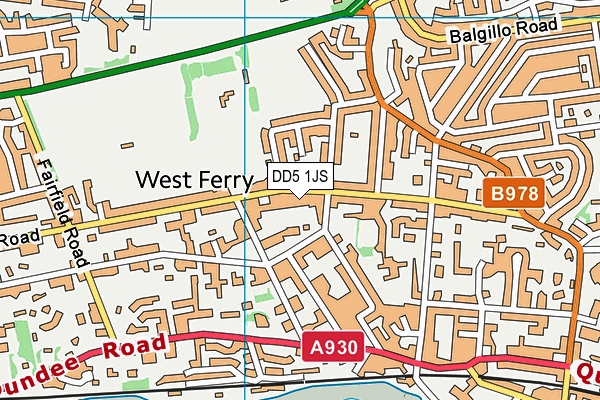 DD5 1JS map - OS VectorMap District (Ordnance Survey) DD5 1JS map - OS VectorMap District (Ordnance Survey)