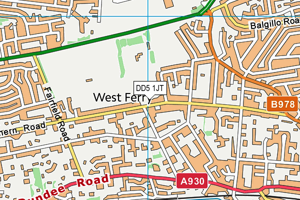 DD5 1JT map - OS VectorMap District (Ordnance Survey) DD5 1JT map - OS VectorMap District (Ordnance Survey)