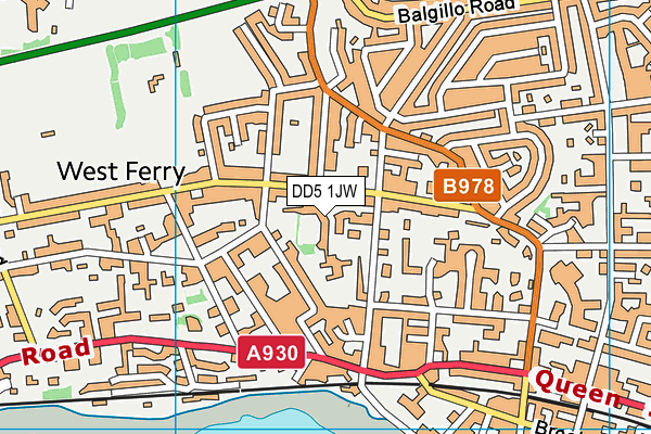 DD5 1JW map - OS VectorMap District (Ordnance Survey) DD5 1JW map - OS VectorMap District (Ordnance Survey)