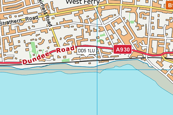 DD5 1LU map - OS VectorMap District (Ordnance Survey) DD5 1LU map - OS VectorMap District (Ordnance Survey)