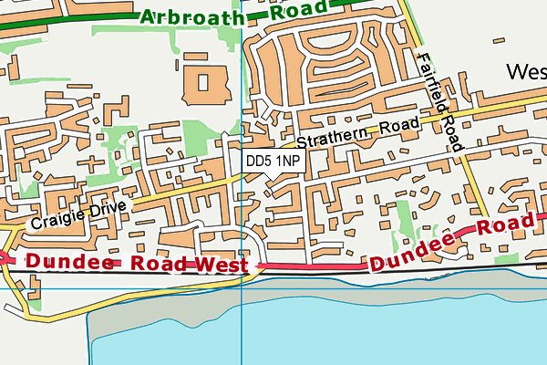 DD5 1NP map - OS VectorMap District (Ordnance Survey) DD5 1NP map - OS VectorMap District (Ordnance Survey)