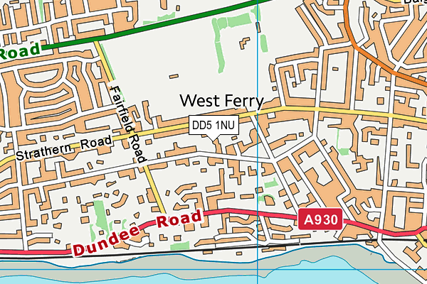 DD5 1NU map - OS VectorMap District (Ordnance Survey) DD5 1NU map - OS VectorMap District (Ordnance Survey)