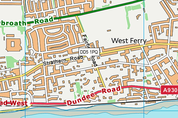 DD5 1PQ map - OS VectorMap District (Ordnance Survey) DD5 1PQ map - OS VectorMap District (Ordnance Survey)