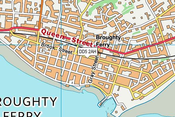 DD5 2AH map - OS VectorMap District (Ordnance Survey) DD5 2AH map - OS VectorMap District (Ordnance Survey)
