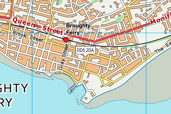 DD5 2DA map - OS VectorMap District (Ordnance Survey) DD5 2DA map - OS VectorMap District (Ordnance Survey)