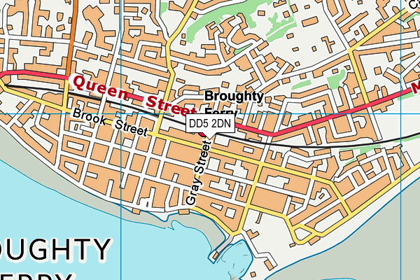 DD5 2DN map - OS VectorMap District (Ordnance Survey) DD5 2DN map - OS VectorMap District (Ordnance Survey)