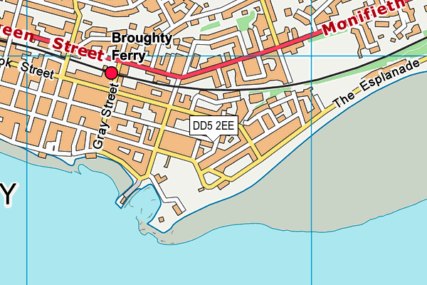DD5 2EE map - OS VectorMap District (Ordnance Survey) DD5 2EE map - OS VectorMap District (Ordnance Survey)