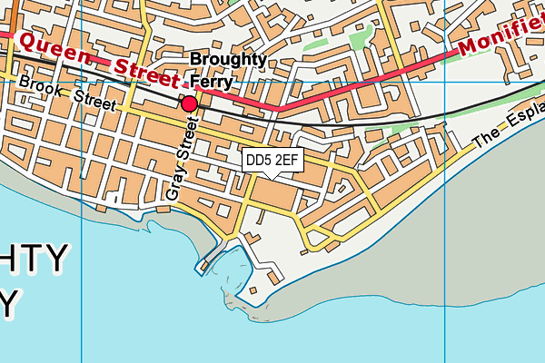 DD5 2EF map - OS VectorMap District (Ordnance Survey) DD5 2EF map - OS VectorMap District (Ordnance Survey)