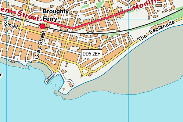 DD5 2EH map - OS VectorMap District (Ordnance Survey) DD5 2EH map - OS VectorMap District (Ordnance Survey)
